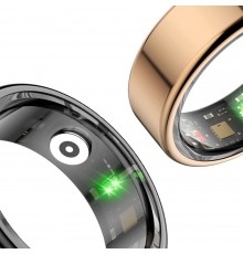 Inel Inteligent - Smart Ring Marimea 8, Diametru 18mm - Techsuit (R02) - Rose Gold