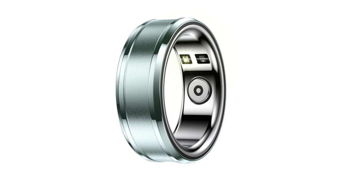 Inel Inteligent - Smart Ring Marimea 10, Diametru 19.8mm - Techsuit (R3) - Cyan