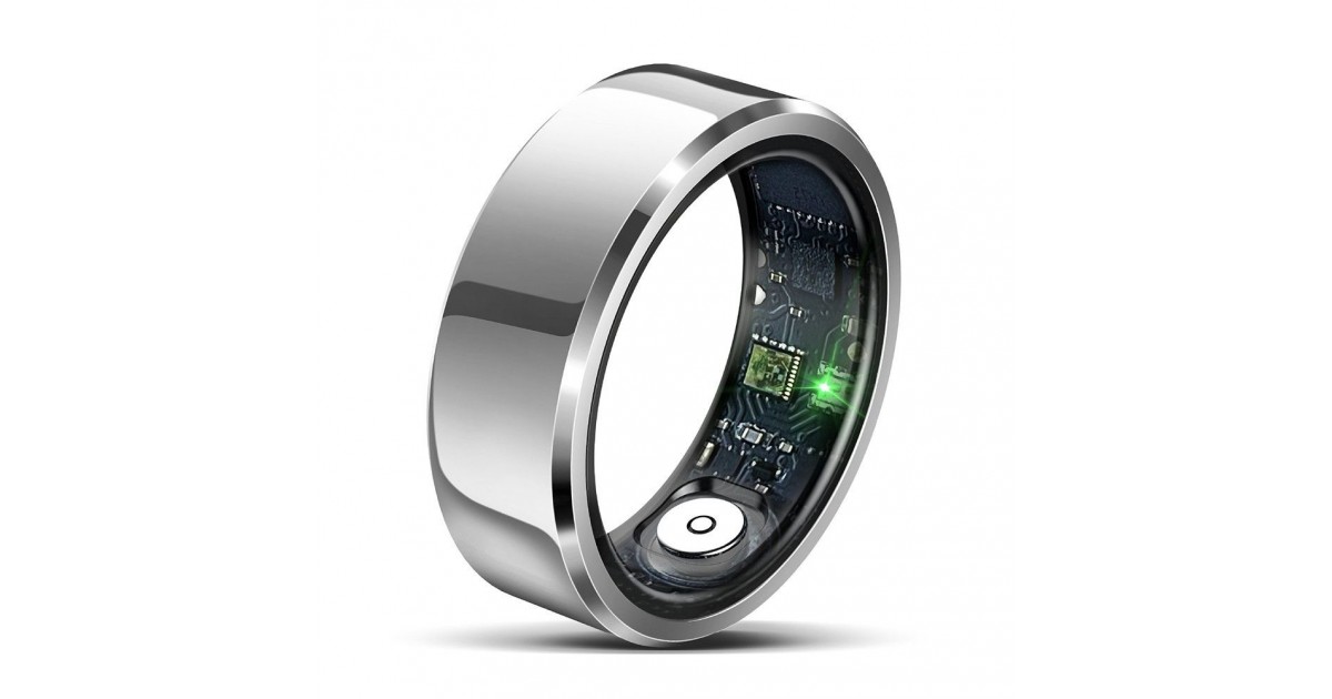 Inel Inteligent - Smart Ring Marimea 9, Diametru 19mm - Techsuit (R6) - Argintiu