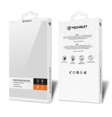 Husa pentru iPhone 11 - Techsuit Carbonite FiberShell - Rosie