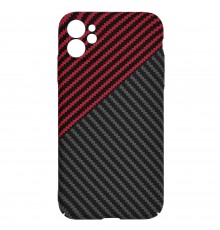 Husa pentru iPhone 11 - Techsuit Carbonite FiberShell - Rosie Vortex