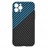 Husa pentru iPhone 11 Pro - Techsuit Carbonite FiberShell - Albastra Pulse