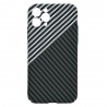 Husa pentru iPhone 11 Pro - Techsuit Carbonite FiberShell - Stealth Gray