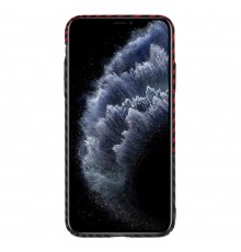 Husa pentru iPhone 11 Pro Max - Techsuit Carbonite FiberShell - Rosie Vortex