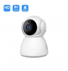 Camera de Supraveghere 3MP cu Alarma, V380 PRO App - Techsuit (Z1) - Alb