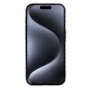 Husa pentru iPhone 15 Pro - Techsuit Carbonite FiberShell - Rosie Vortex