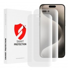 Folie pentru iPhone 15 Pro Max (set 2) - ESR Tempered Glass - Negru