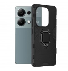 Husa pentru Xiaomi Redmi Note 13 Pro 4G / Poco M6 Pro 4G - Techsuit CamShield Series - Neagra