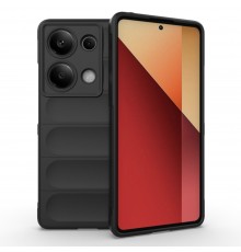 Husa pentru Xiaomi Redmi Note 13 Pro 4G / Poco M6 Pro 4G - Techsuit CarbonFiber - Neagra