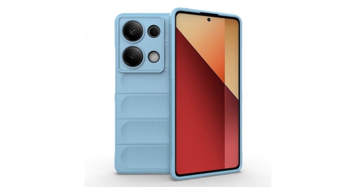 Husa pentru Xiaomi Redmi Note 13 Pro 4G / Poco M6 Pro 4G - Techsuit Magic Shield - Bleu