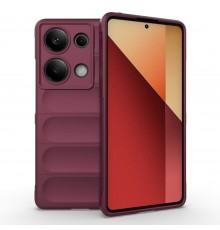 Husa pentru Xiaomi Redmi Note 13 Pro 4G / Poco M6 Pro 4G - Techsuit Magic Shield - Bordeaux