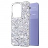 Husa pentru Xiaomi Redmi Note 13 Pro 4G / Poco M6 Pro 4G - Techsuit Sparkly Glitter - Alba