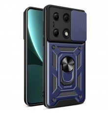 Husa pentru Xiaomi Redmi Note 13 Pro 4G / Poco M6 Pro 4G - Techsuit Magic Shield - Bordeaux