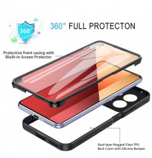 [PACHET 360] - Husa ColorVerse 360 + Folie de protectie -  Xiaomi Redmi Note 13 Pro 4G / Poco M6 Pro 4G  - Negru