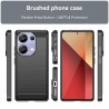 Husa pentru Xiaomi Redmi Note 13 Pro 4G / Poco M6 Pro 4G - Techsuit Carbon Silicone - Albastra