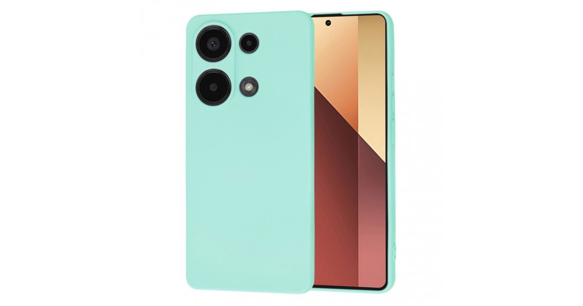 Husa pentru Xiaomi Redmi Note 13 Pro 4G / Poco M6 Pro 4G - Techsuit SoftFlex - Sea Albastra