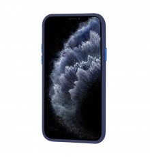 Husa pentru iPhone 11 Pro Max - Techsuit HaloFrost Series - Deep Albastra