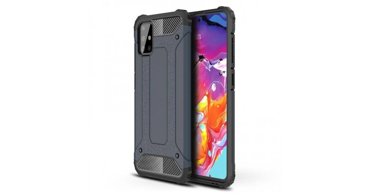 Husa Tpu Hybrid Armor pentru Samsung Galaxy S10 Lite , Midnight Blue