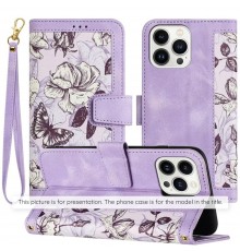 Husa pentru iPhone 11 Pro - Techsuit FlipCraft - Flowers of the Dawn