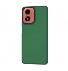 Husa pentru Motorola Moto G04 / Moto G04s / Moto G24 / Moto E14 - Techsuit HaloFrost Series - Midnight Verde