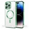 Husa pentru Samsung Galaxy A55 5G - Techsuit Luxury Crystal MagSafe - Light Verde