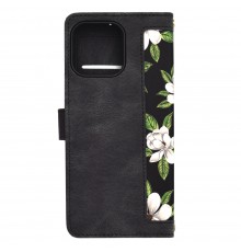 Husa pentru iPhone 15 Pro Max - Techsuit FlipCraft - Flowers of the Dawn