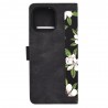 Husa pentru iPhone 15 Pro Max - Techsuit FlipCraft - Flowers of the Dawn