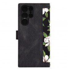 Husa pentru Samsung Galaxy S24 Ultra - Techsuit FlipCraft - Flowers of the Dawn