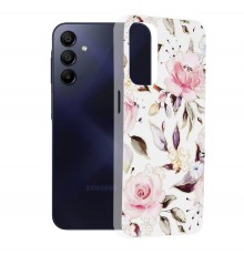 Husa pentru Samsung Galaxy A15 4G / A15 5G - Techsuit Marble Series - Chloe Alba