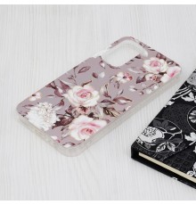 Husa pentru Samsung Galaxy A15 4G / A15 5G - Techsuit Marble Series - Bloom of Ruth Gray