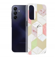 Husa pentru Samsung Galaxy A15 4G / A15 5G - Techsuit Marble Series - Mary Berry Nude