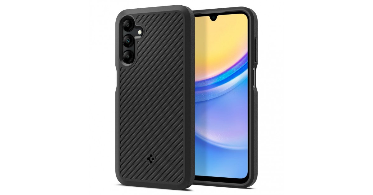 Husa pentru Samsung Galaxy A15 4G / A15 5G - Spigen Core Armor - Matte Neagra