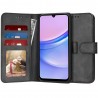 Husa pentru Samsung Galaxy A15 4G / A15 5G - Techsuit Diary Book - Neagra