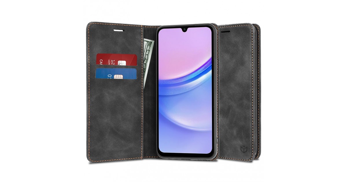 Husa pentru Samsung Galaxy A15 4G / A15 5G - Techsuit Confy Cover - Neagra