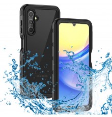 Husa pentru Samsung Galaxy A15 4G / A15 5G - ShellBox Waterproof IP68 Case - Neagra