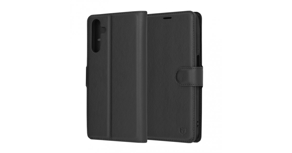 Husa pentru Samsung Galaxy A15 4G / A15 5G - Techsuit Leather Folio - Neagra