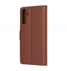 Husa pentru Samsung Galaxy A15 4G / A15 5G - Techsuit Leather Folio - Maro