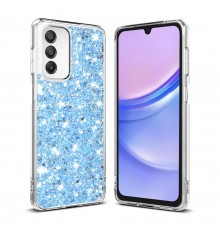 Husa pentru Samsung Galaxy A15 4G / A15 5G - Techsuit SparkleSkin Series - Clear