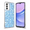 Husa pentru Samsung Galaxy A15 4G / A15 5G - Techsuit Sparkly Glitter - Albastra