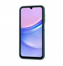 Husa pentru Samsung Galaxy A15 4G / A15 5G - Techsuit HaloFrost Series - Midnight Verde