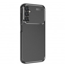 Husa pentru Samsung Galaxy A15 4G / A15 5G - Techsuit CarbonFiber - Neagra