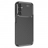 Husa pentru Samsung Galaxy A15 4G / A15 5G - Techsuit CarbonFiber - Neagra