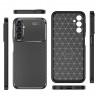 Husa pentru Samsung Galaxy A15 4G / A15 5G - Techsuit CarbonFiber - Neagra