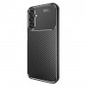 Husa pentru Samsung Galaxy A15 4G / A15 5G - Techsuit CarbonFiber - Neagra