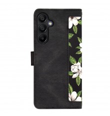 Husa pentru Samsung Galaxy A15 4G / A15 5G - Techsuit FlipCraft - Flowers of the Dawn