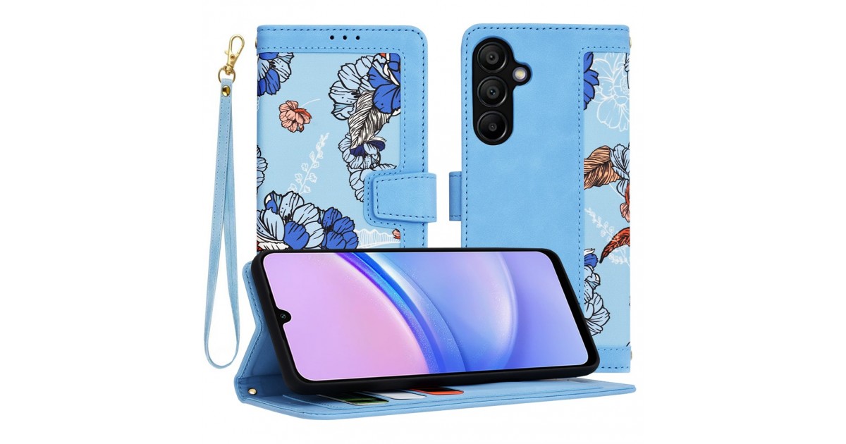 Husa pentru Samsung Galaxy A15 4G / A15 5G - Techsuit FlipCraft - Vibrant Albastra