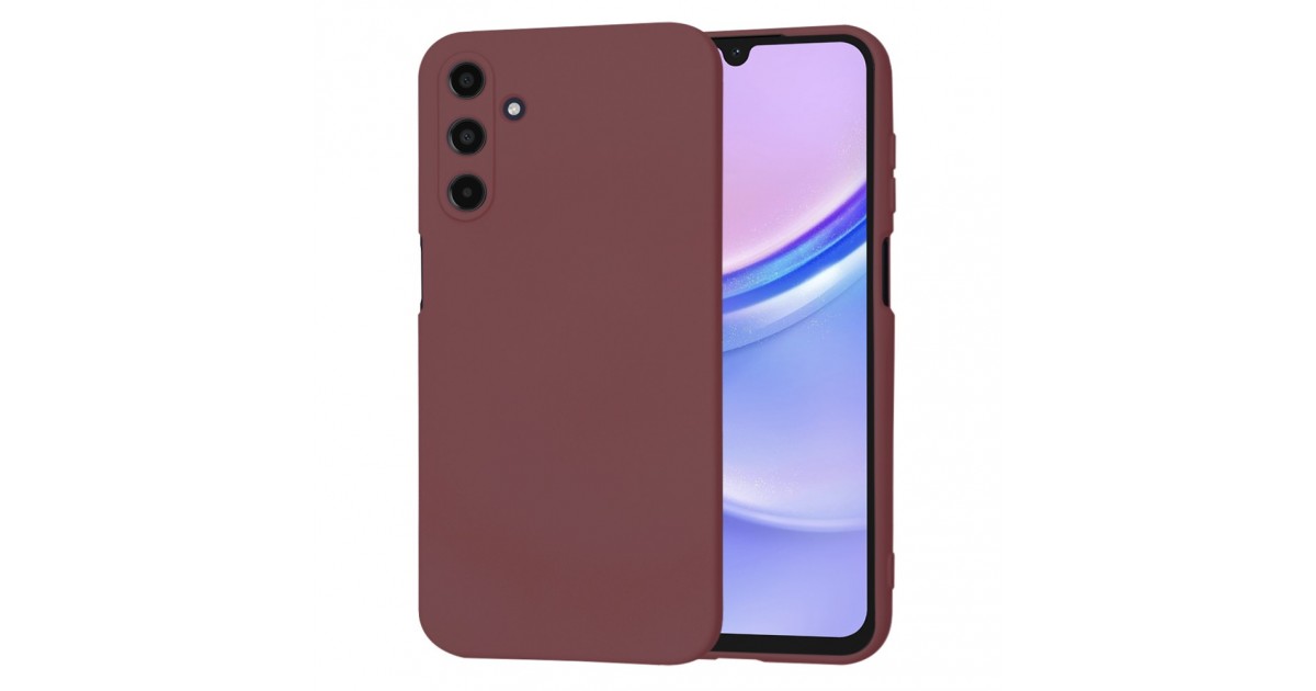 Husa pentru Samsung Galaxy A15 4G / A15 5G - Techsuit SoftFlex - Plum Rosie