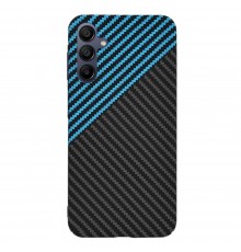 Husa pentru Samsung Galaxy A15 4G / A15 5G - Techsuit Carbonite FiberShell - Albastra Pulse