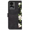 Husa pentru Motorola Moto G04 / Moto G04s / Moto G24 / Moto E14 - Techsuit FlipCraft - Flowers of the Dawn