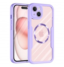 Husa pentru iPhone 15 Plus - Techsuit Marble Series - Chloe Alba